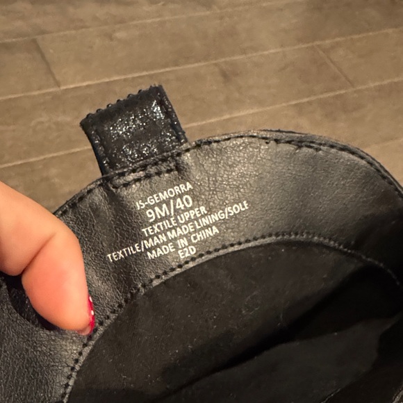 Jessica Simpson Black Gemorra Slouch Boots - Picture 5 of 5